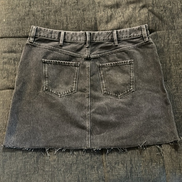 Brand New!!! “In other word” Black rhinestone studded Skirt - Picture 5 of 5